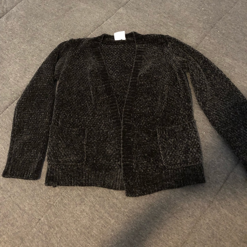 Tilly’s Black Chenille Cardigan
